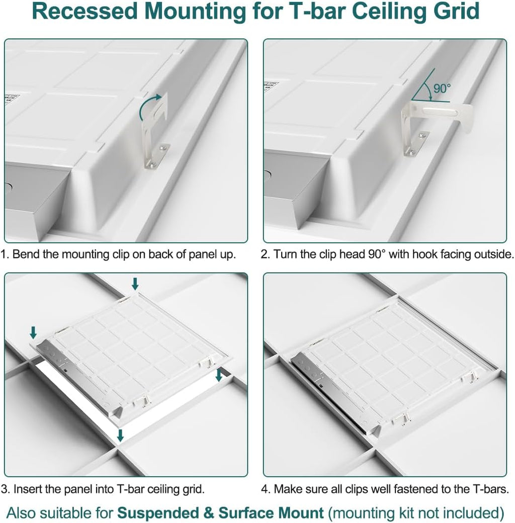 2x4 Led Flat panel lights