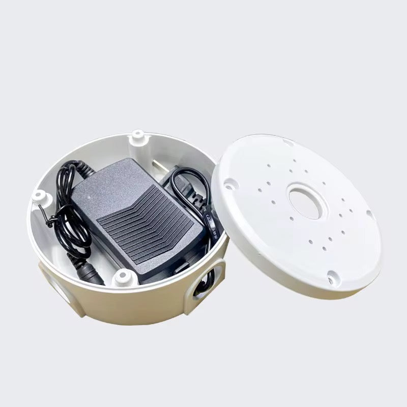 Universal Weatherproof Plastic Junction Box – IP66 Waterproof Electrical Enclosure for Security Cameras