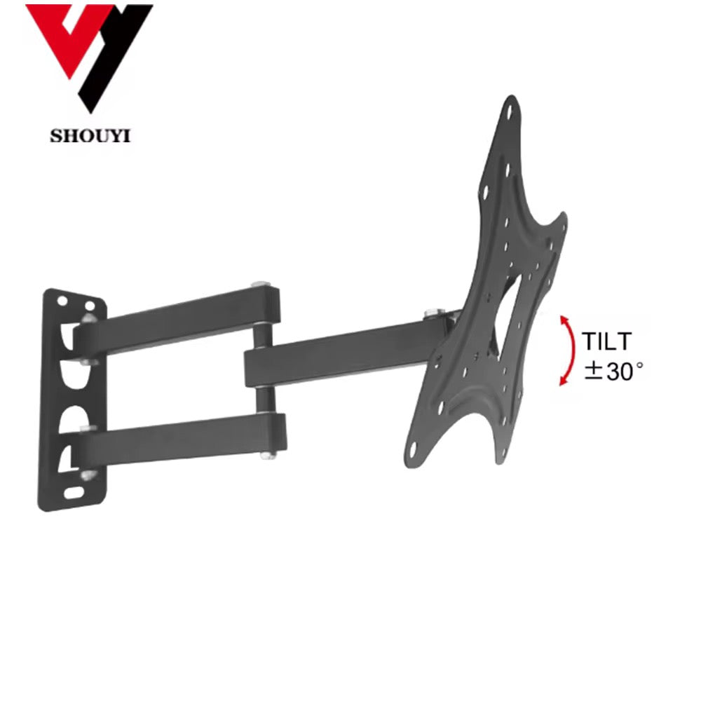 Universal Full Motion TV Wall Mount – Heavy-Duty Swivel, Tilt & Extension Articulating Arm (Fits Most 26"-55" TVs)
