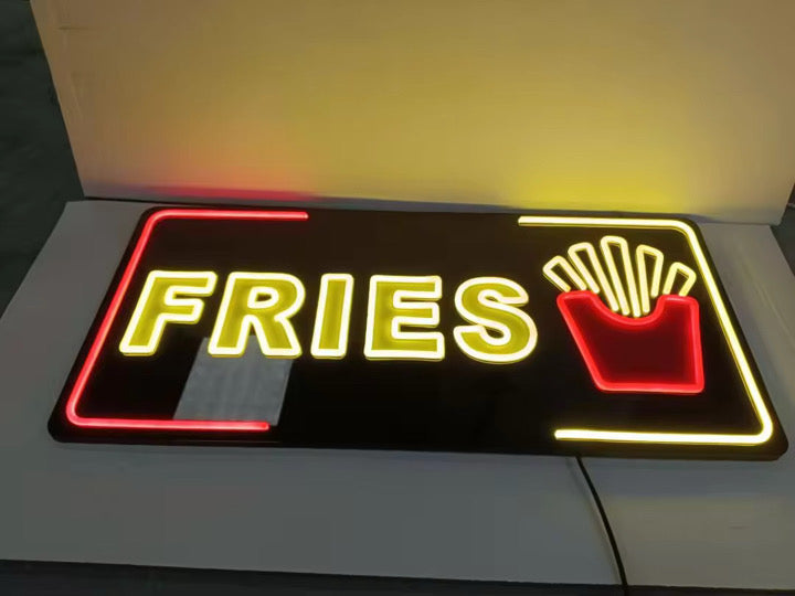 Fries Neon Sign