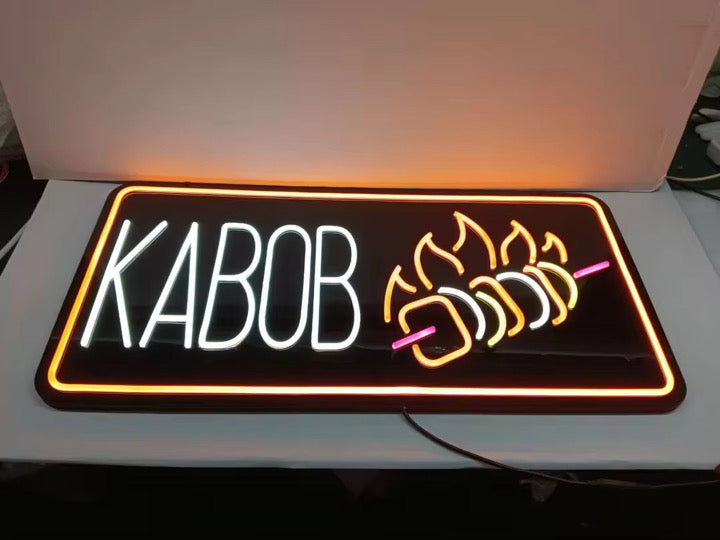 Neon Kabob sign